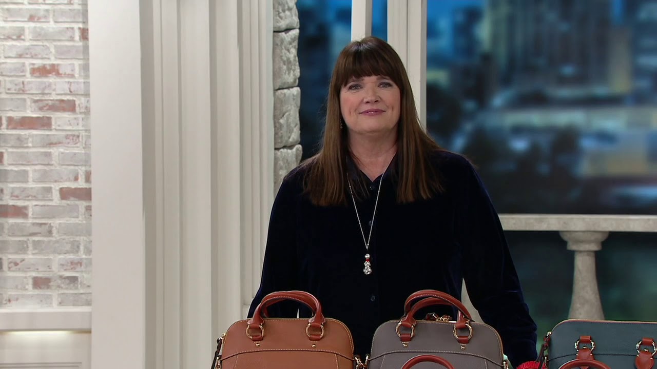 Dooney & Bourke Pebble Leather Cameron Satchel on QVC