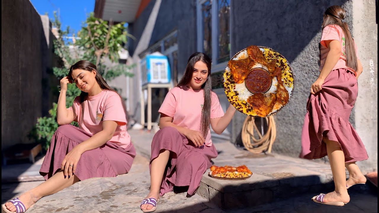 &rlm;Village Girl&rsquo;s Daily Life | Cooking &rlm;Traditional Iranian Chicken Dish
