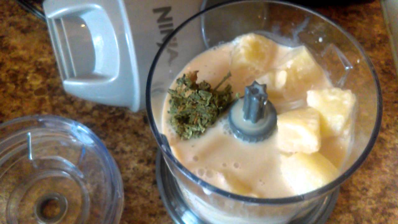 Medical marijuana smoothie