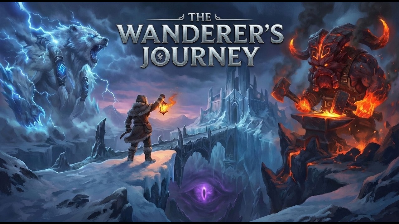 THE WANDERER'S JOURNEY: FRELJORD | The Complete Saga | League of Legends Songs| Epic Nordic Music