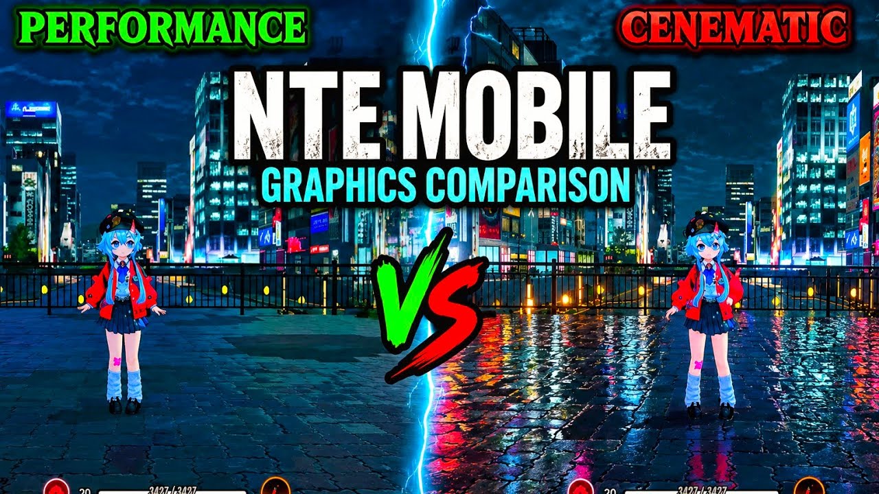 Neverness to Everness (NTE) Mobile: LOW vs ULTRA Graphics Comparison! 😱