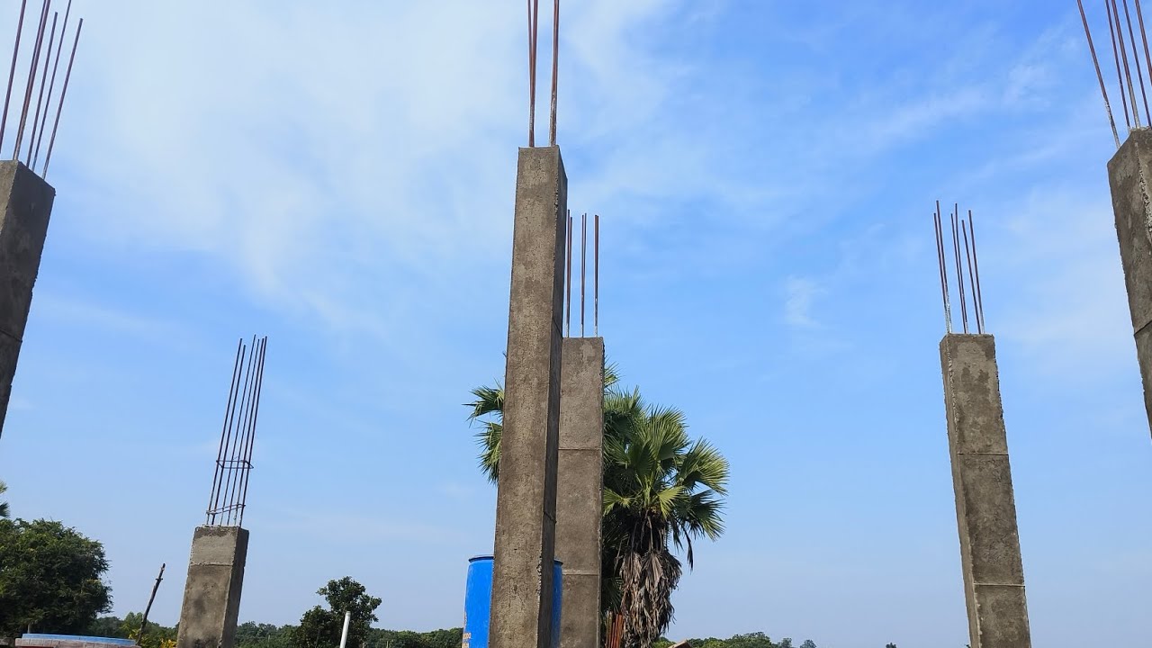 పుట్టింగ్ చెసీ pillars పోసెసిన్లు, ఇందిరమ్మ ఇంటి పనులు #indhirammaillu 
