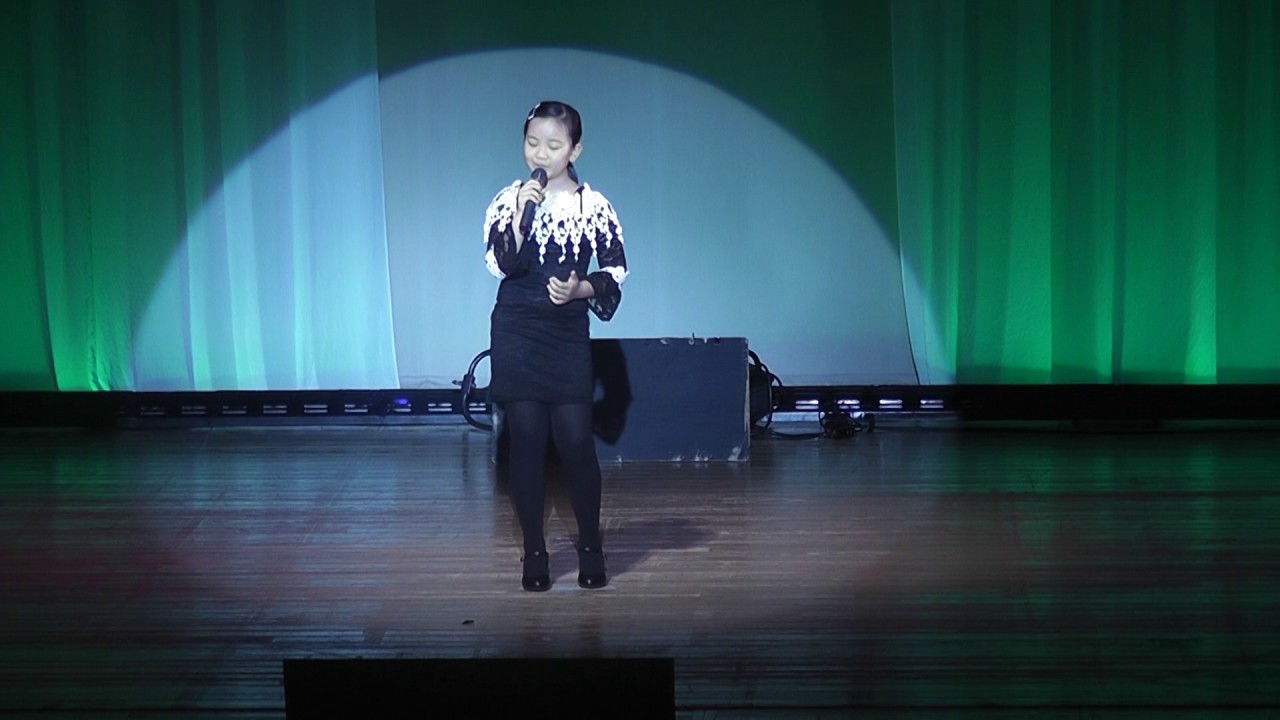松山千春「大空と大地の中で」cover　スーパー小学生東亜樹ちゃん９歳