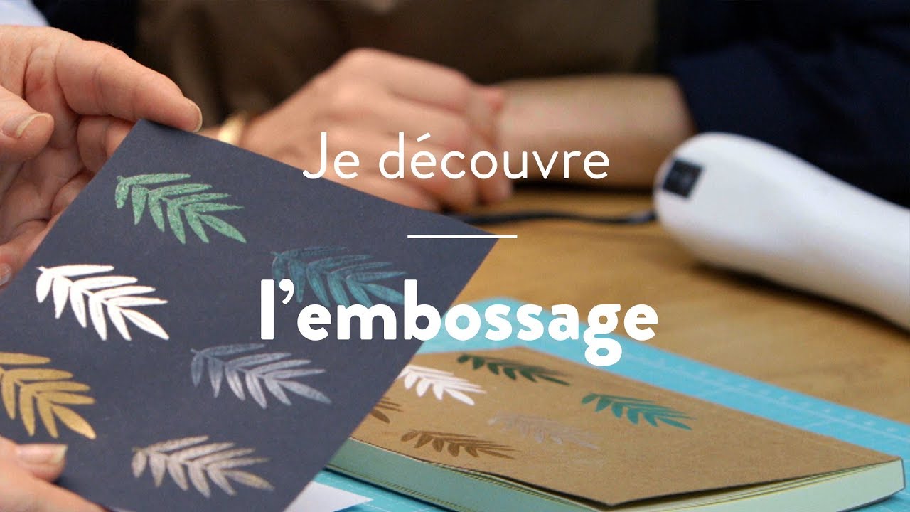 DIY créatif : Découvrir la technique de l'embossage