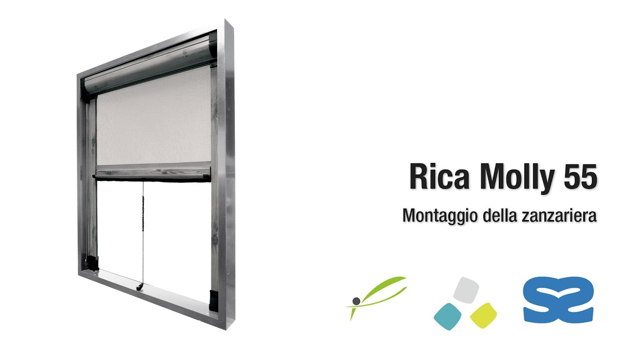 Montaggio Zanzariera Verticale Rica Molly 55