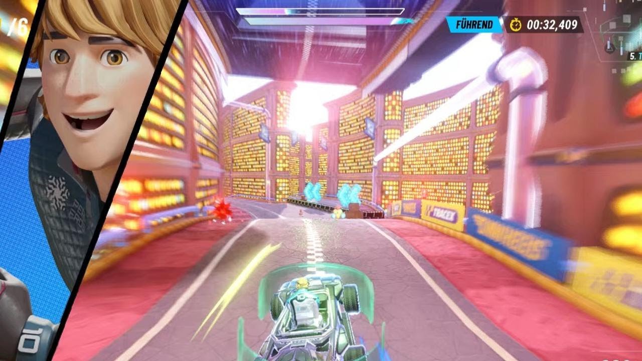 Disney Speedstorm #Kristoff Full Supercharged Gameplay
