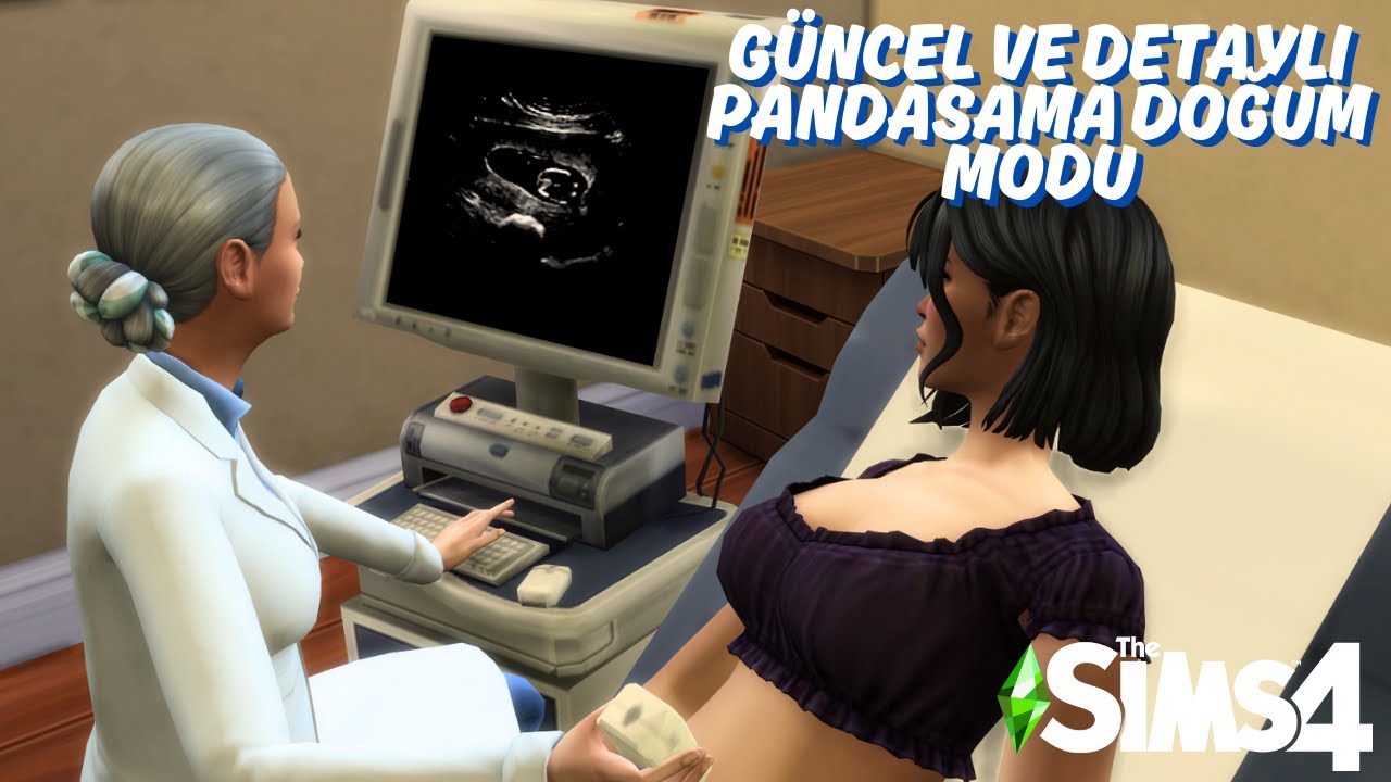 GEBELİK KONTROLLERİ, CİNSİYET PARTİSİ, HAMİLELİK SINIFI...💖│PANDASAMA DOĞUM MODU 1│THE SIMS 4 TÜRKÇE
