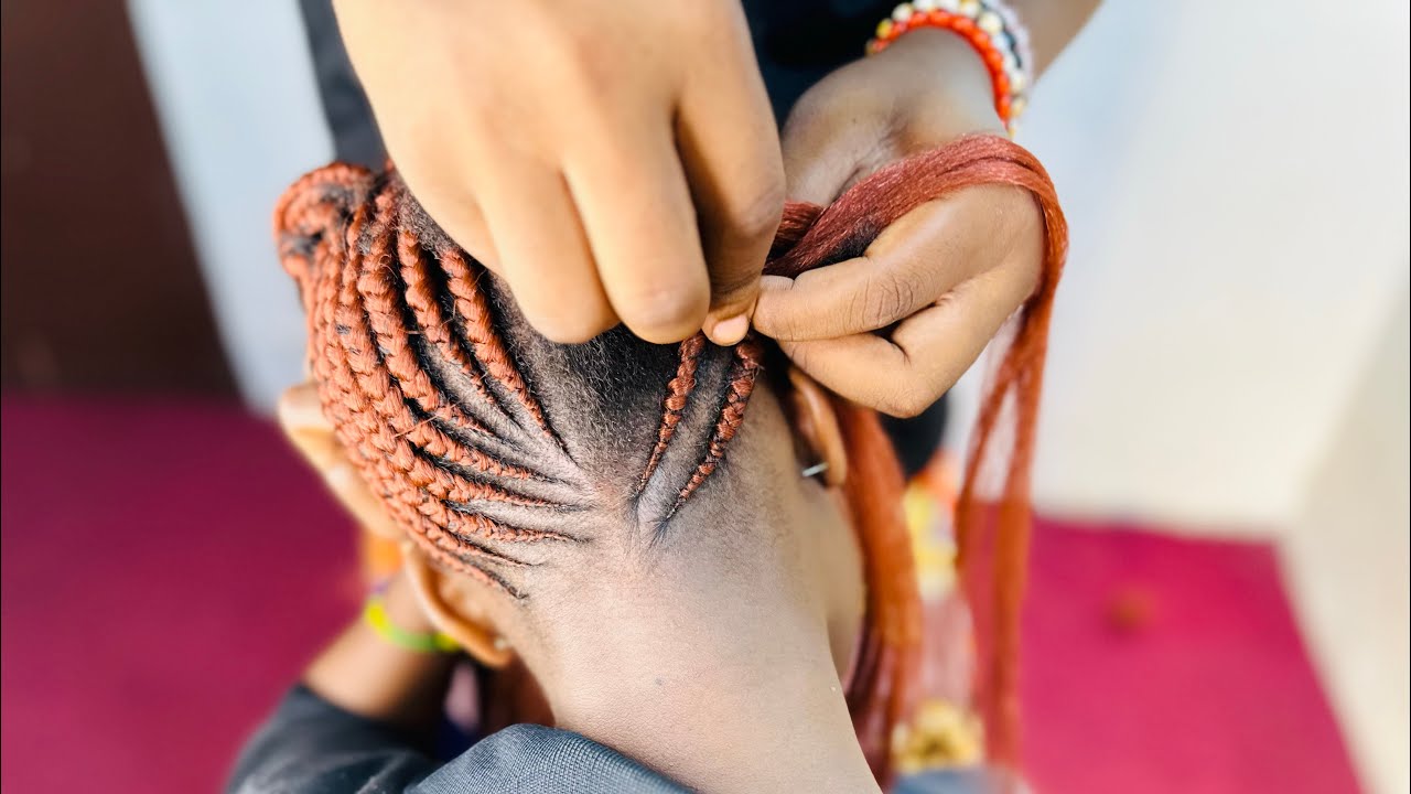 Jinsi ya kusuka Yebo Yebo kirahs hatama hujui kabisa/how to plait hair for big inner
