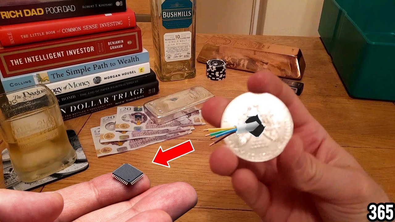 Как отключить микрочипы внутри ваших American Silver Eagles!