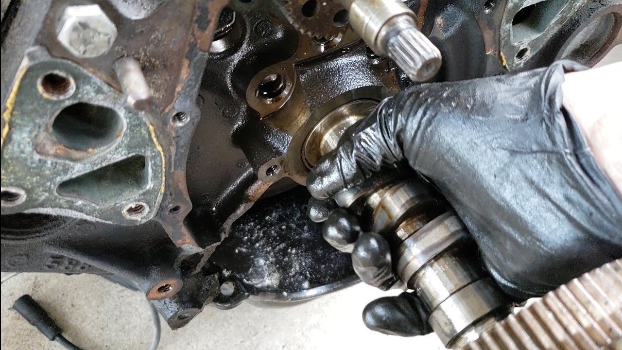 How to remove a camshaft from a small block Chevy