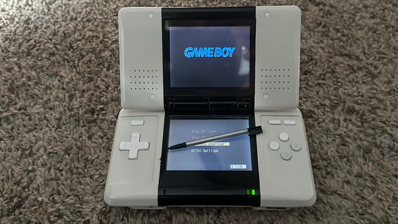 Nintendo DS E3 2004 Prototype-Esque Looking Console (Homemade)!