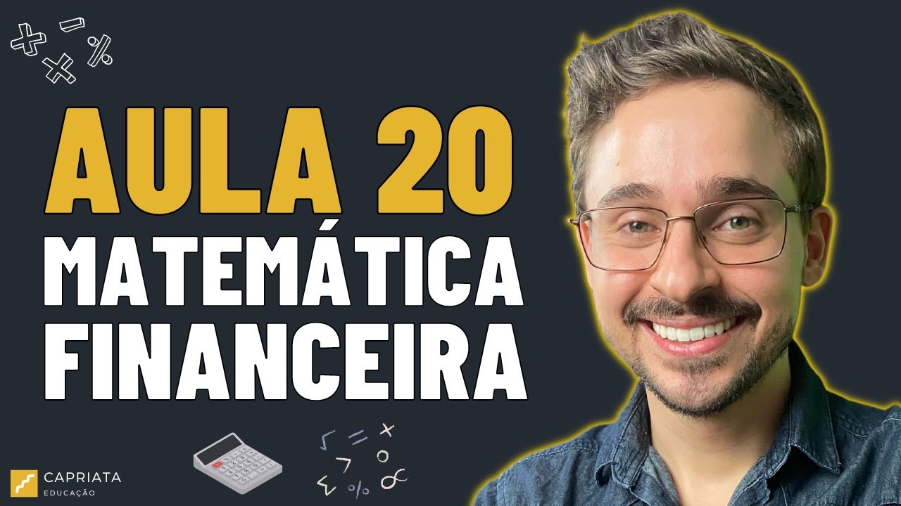 Aula 20 - Exercícios de fixação - Taxas equivalentes