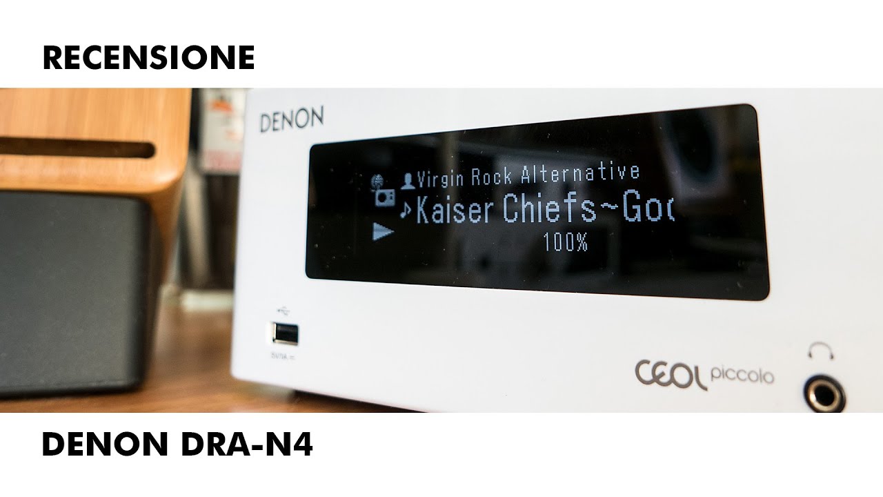 Recensione Denon Ceol Piccolo DRA-N4 amplificatore network audio