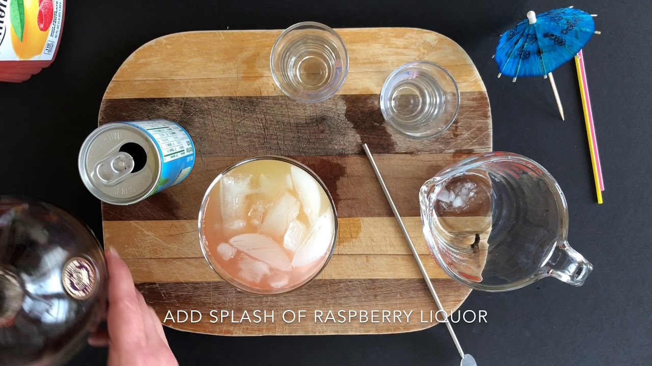 Pineapple Coconut Rum Cocktail Recipe Video