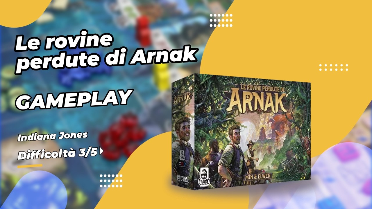 Chi trionferà tra le rovine perdute di Arnak?? | Gameplay