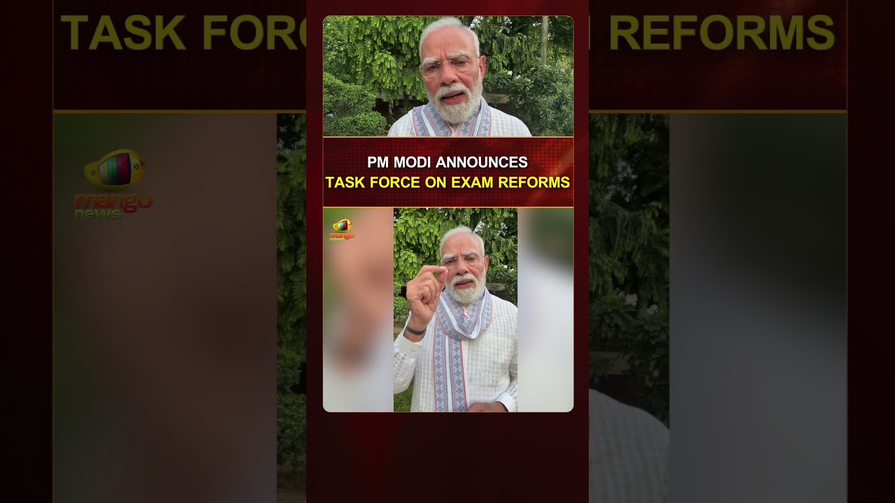 Premier Modi ogłasza grupę zadaniową ds. reform egzaminacyjnych | #NarendraModi | #BJP | #YTShort...