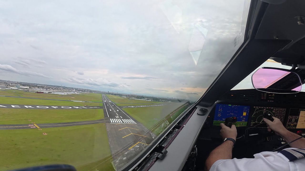 Departure Paris-Le Bourget, France (LFPB/LBG) - Gulfstream G650