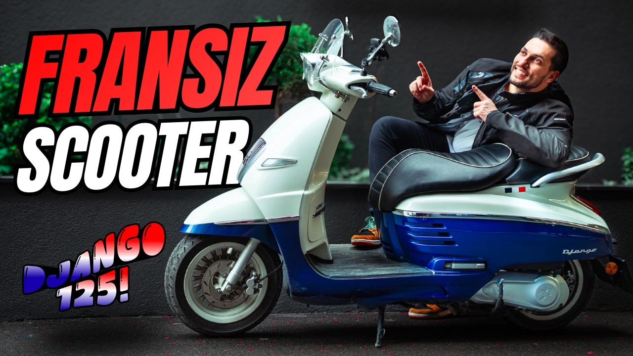 VESPA'nın Yarı Fiyatına 125cc Scooter: Peugeot DJANGO 125! | Aylık Akbil VS. SCOOTER