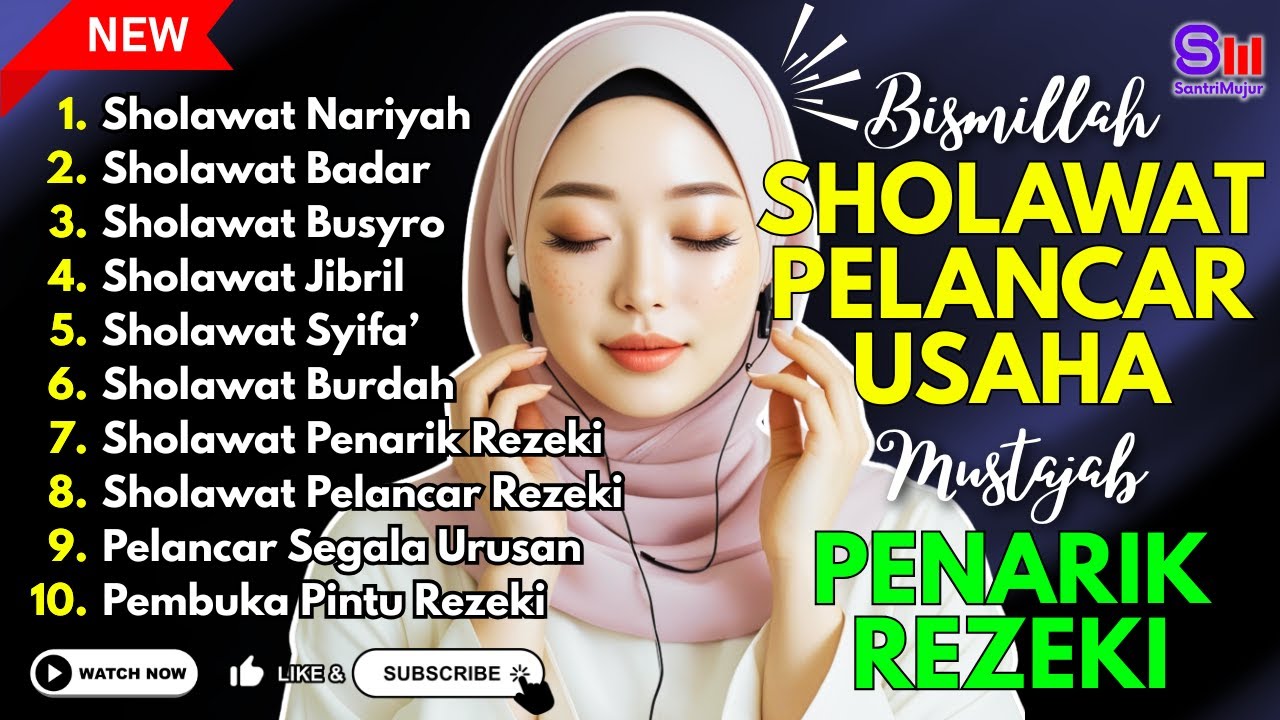 SHOLAWAT TERBARU 2026 | SHOLAWAT NABI PENARIK REJEKI | Sholawat Nariyah, Sholawat Busyro, Jibril
