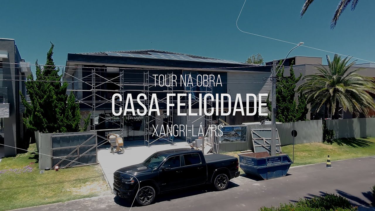 Tour na obra | Casa Felicidade | Mayresse Arquitetura
