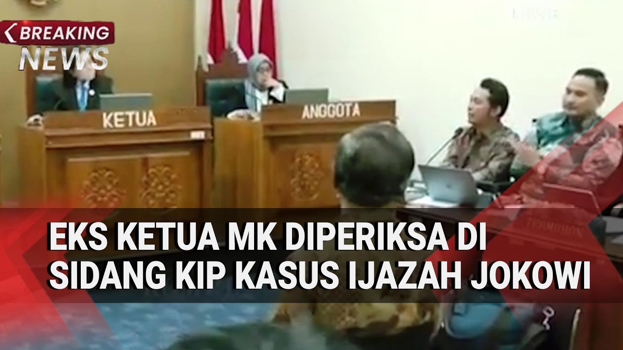 Blak-blakan! Eks Hakim MK Maruarar Diperiksa Jadi Ahli Kubu Bonjowi di Sidang KIP Kasus Ijazah