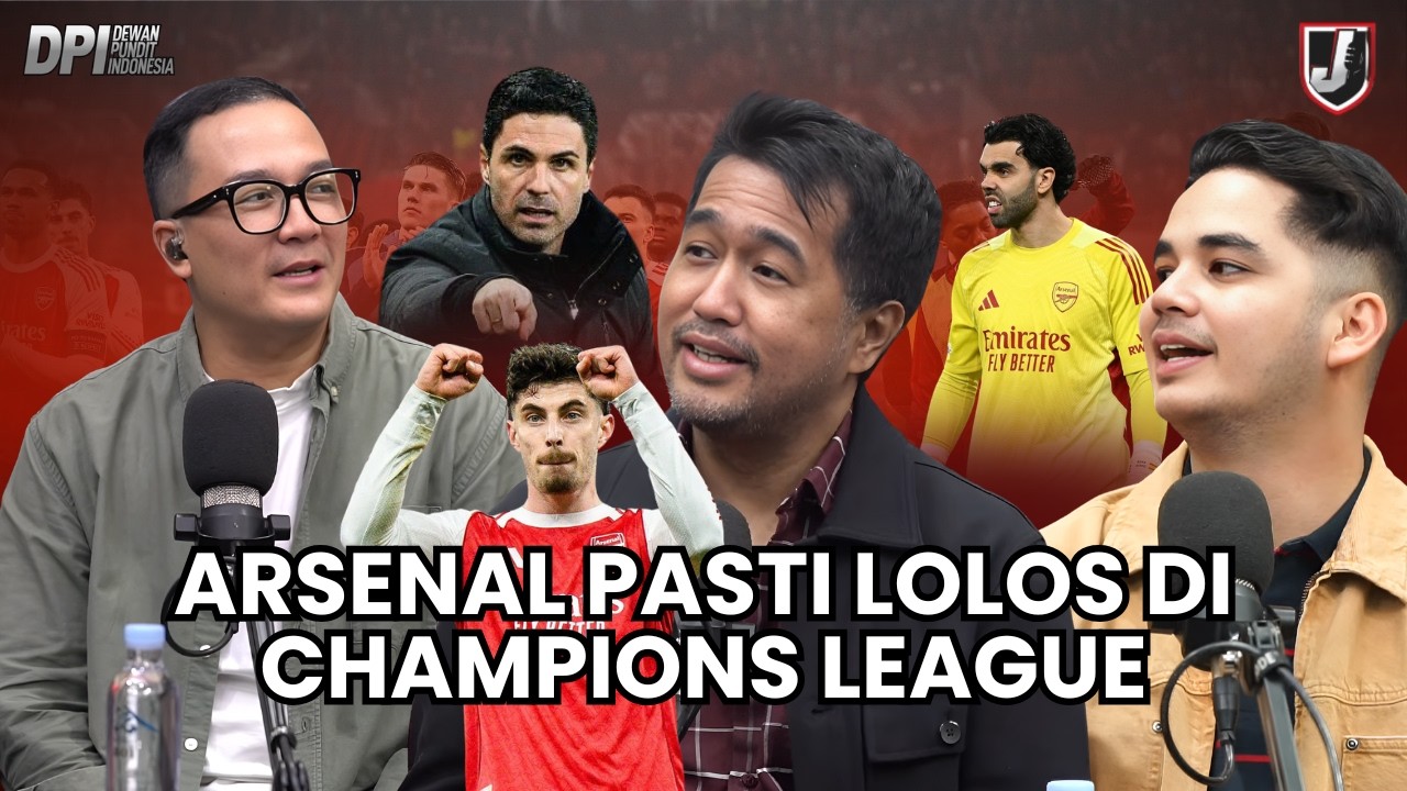 ARSENAL PASTI LOLOS DI CHAMPIONS LEAGUE