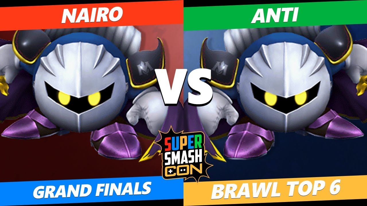 SSC 2019 SSBB - T1 Anti (Meta Knight) VS NRG Nairo (Meta Knight) Smash Brawl Grand Finals