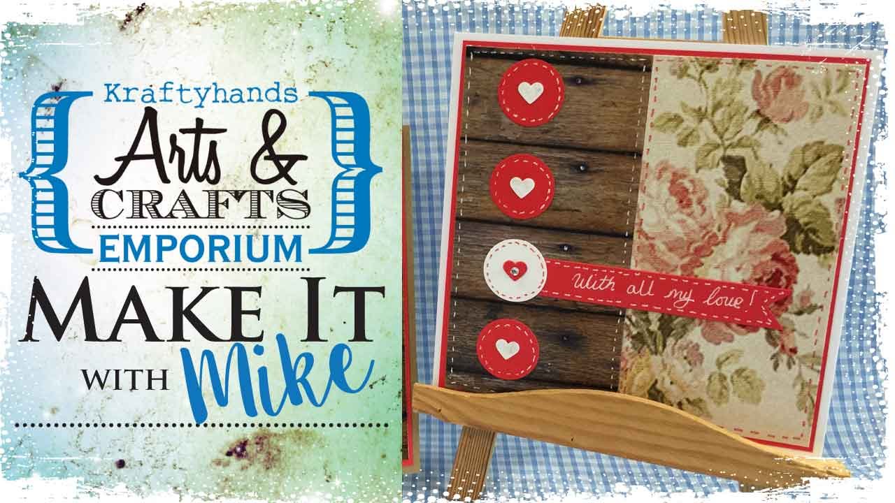 With All Our Love 6x6 Card with Scraps