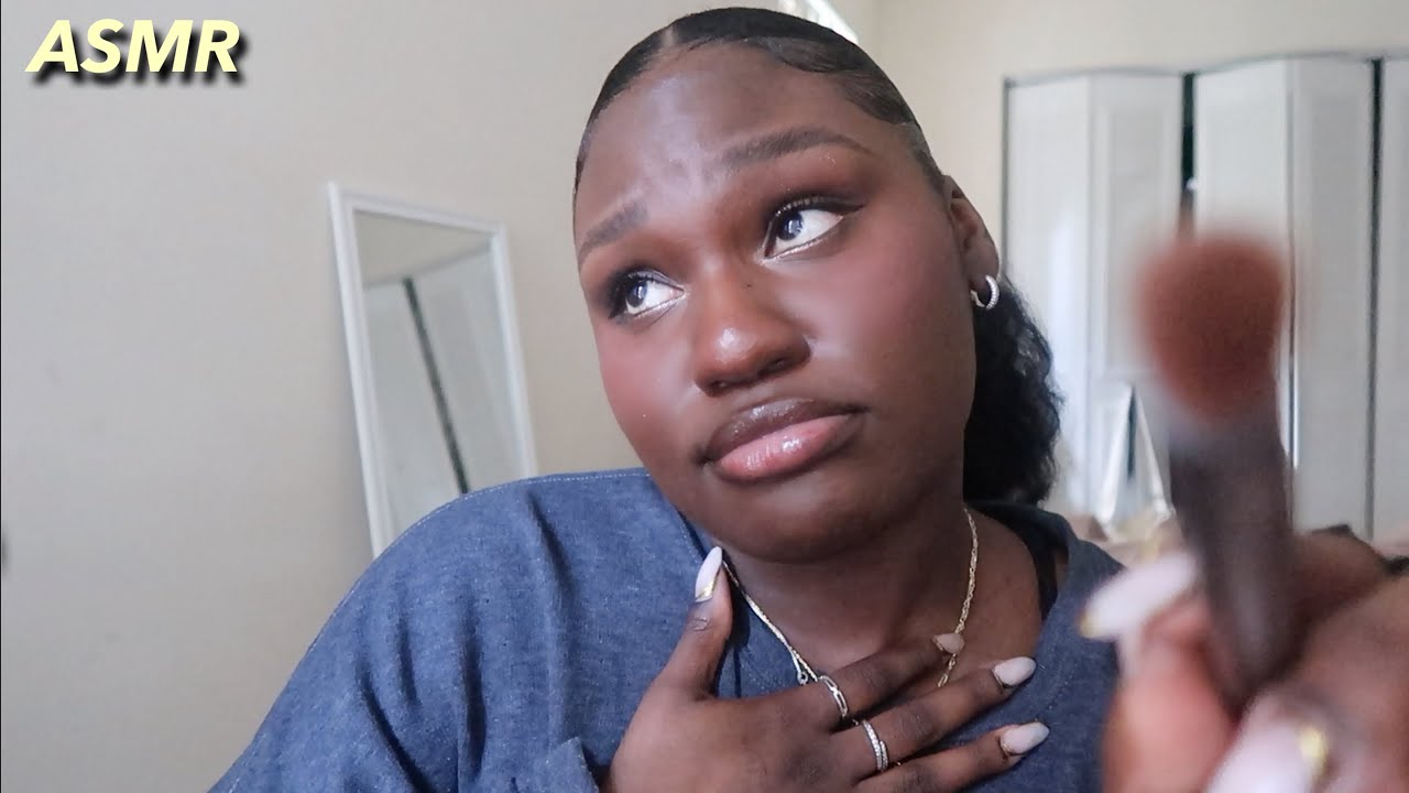 ASMR | That One Delulu Friend Won't Admit Her Boyfriend Is Cheating, Does Your Make-Up!!