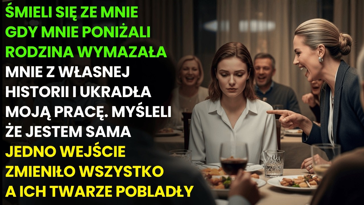 Śmiali się ze mnie… dopóki nie wszedł mój narzeczony. Wtedy zapadła cisza