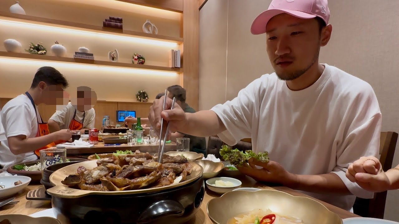 30대 중반 총각이 광주 사는 Vlog | 마륵동 상무옥 숯불갈비 | 담양식 숯불돼지갈비