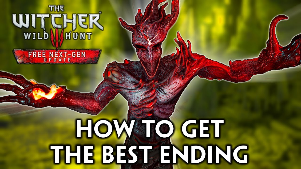 Witcher 3: How to Get the Best Ending in the New Quest (In The Eternal Fire's Shadow - Next-Gen)