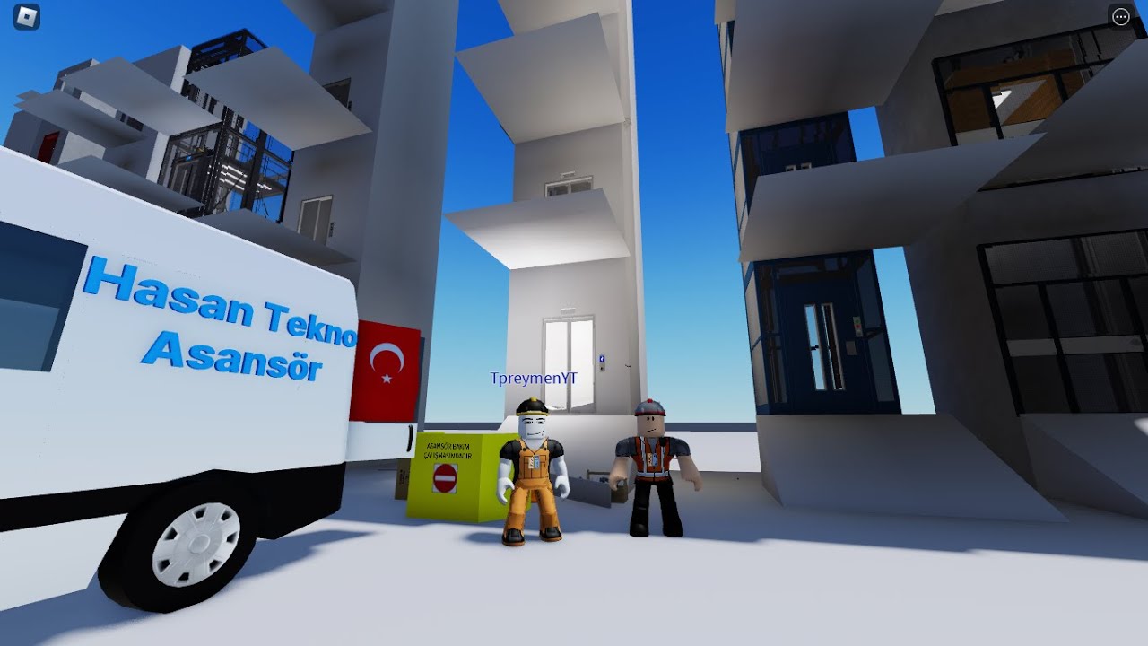 ASANSÖR OYUNUMDA HS RAİNBOW YENİ ASANSÖRÜMÜZE BAKIM YAPARKEN * GİNE ÇÖKTÜ LAN YETER*