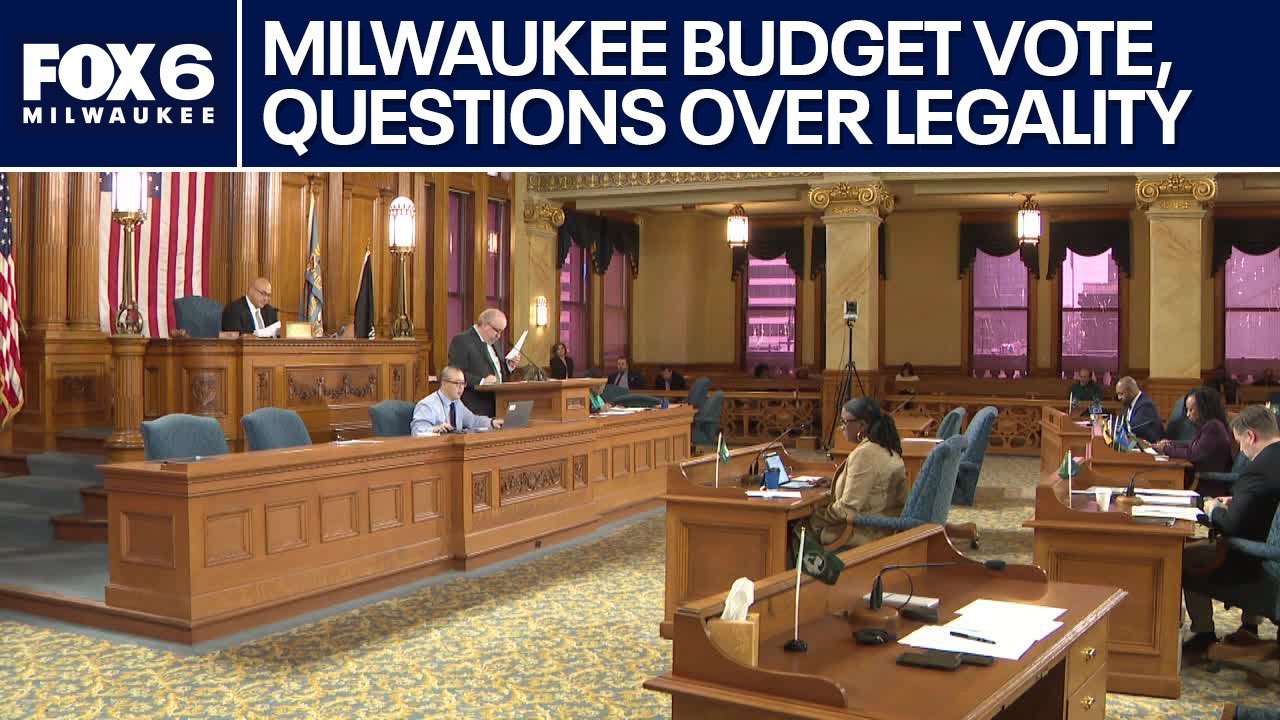 Milwaukee Common Council budget vote, questions over legality | FOX6 News Milwaukee