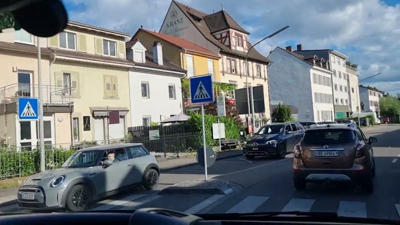 Von Brombach nach Stetten in Lörrach,  Baden-Württemberg,  Deutschland