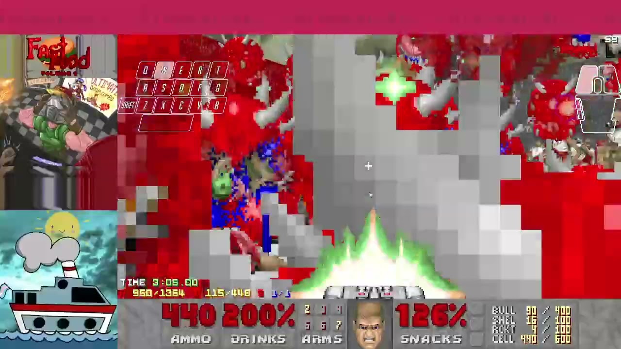 Food is so fast . . . 🏳️‍⚧️ Map 11 🏃 