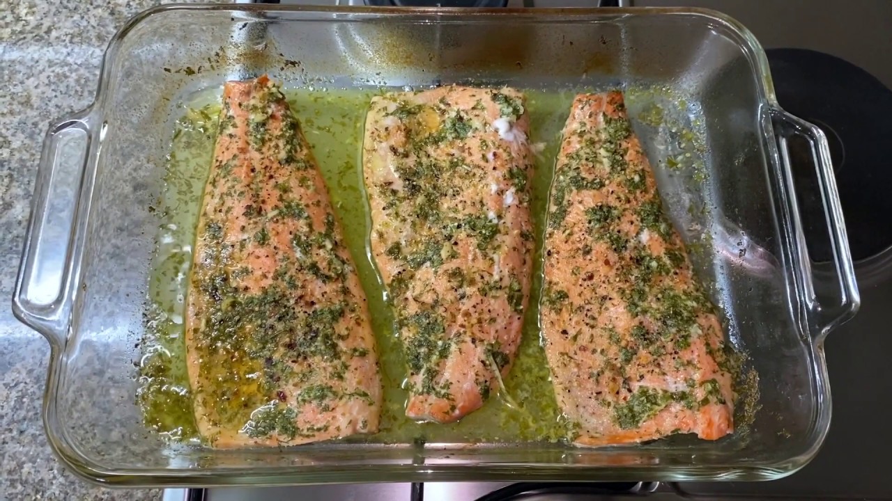 TRUCHA A LAS FINAS HIERBAS *receta facil y rapida*
