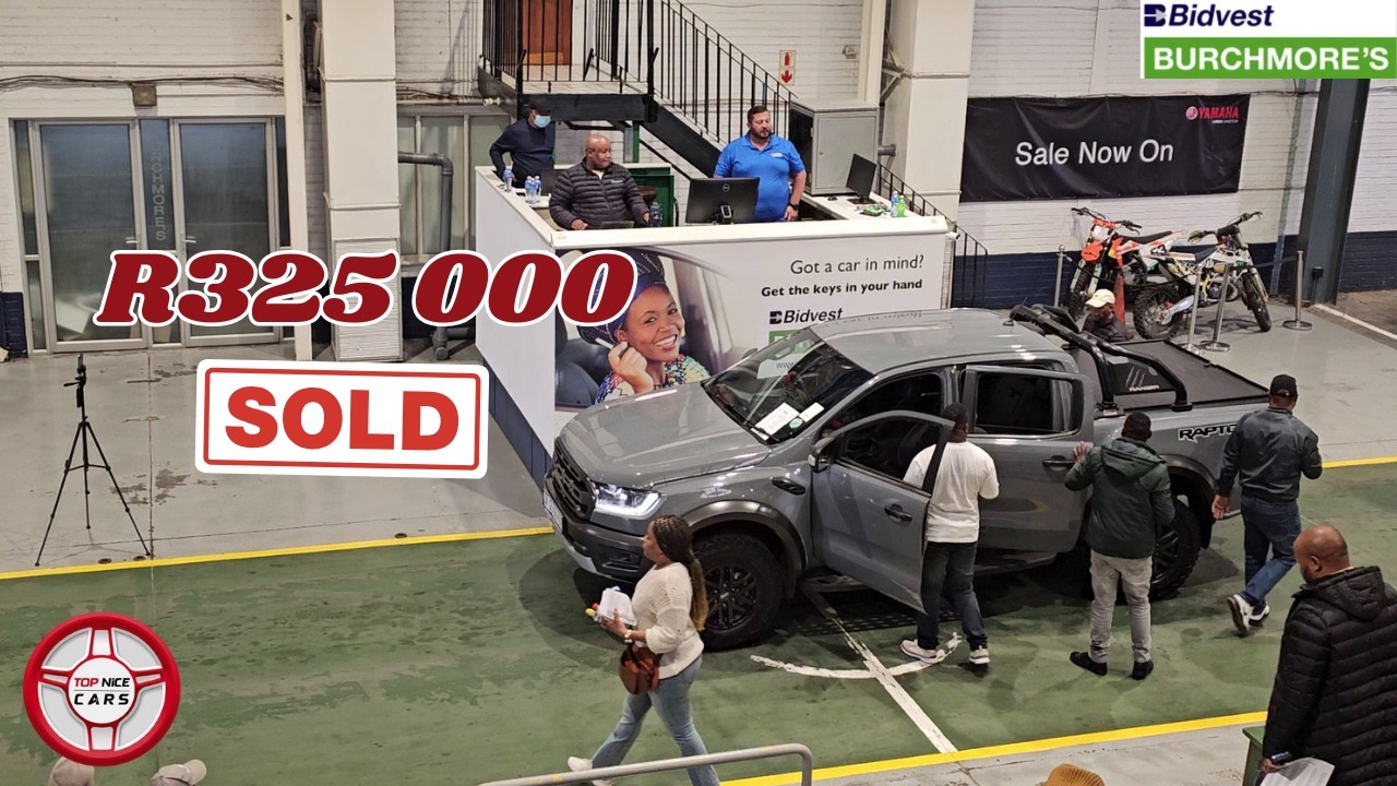 A Whole Ford Ranger Raptor Went For R325 000 at Bidvest Burchmores