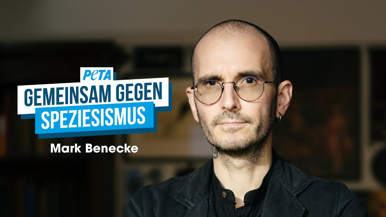 Leiden wir alle an Größenwahn? Mark Benecke gemeinsam mit PETA gegen Speziesismus