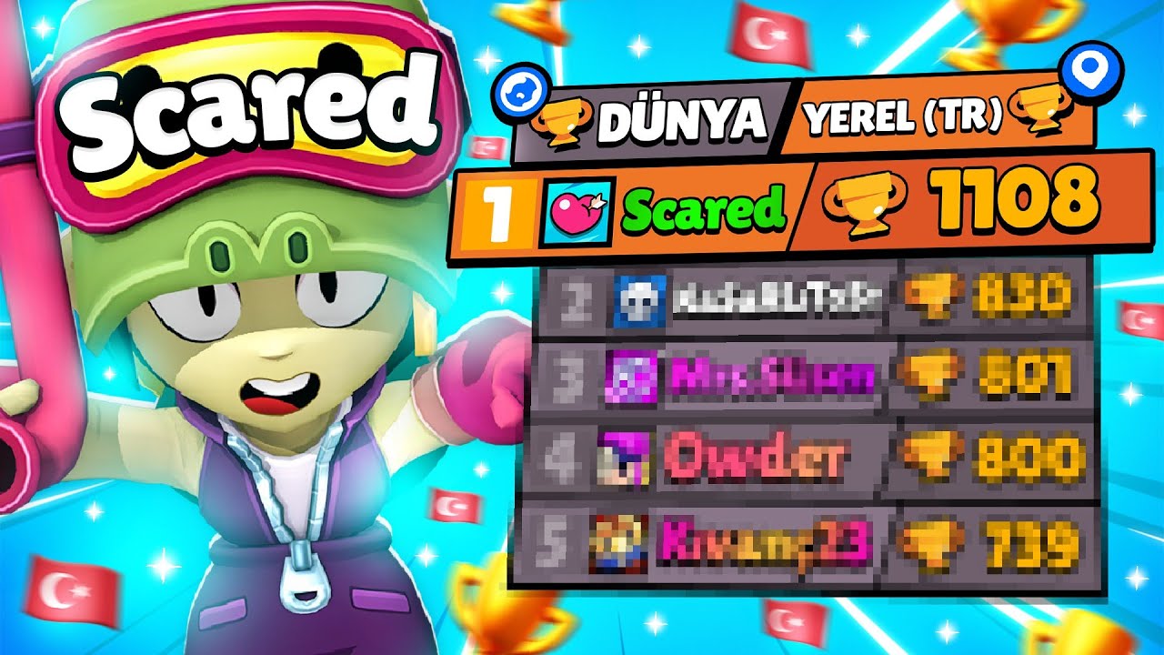 Я ЗАНЯЛ 1-Е МЕСТО В ТУРЦИИ С АЛЛИ!🇹🇷🔥 Brawl Stars
