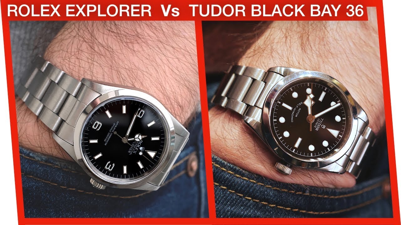 Rolex Explorer Vs Tudor Black Bay 36 - HANDS ON REVIEW