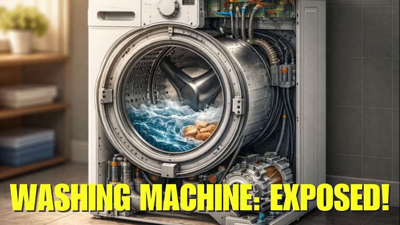 How Washing Machines Really Work (Internals Revealed)