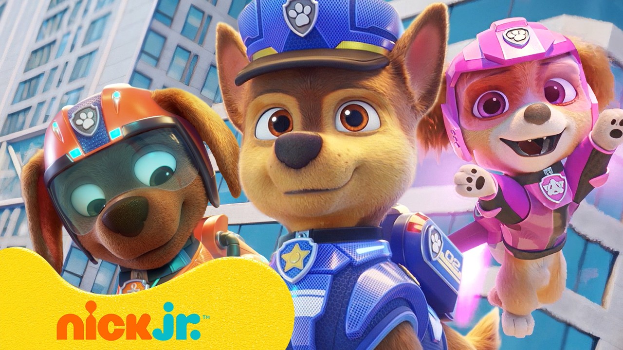 The PAW Patrol Gears Up for a Rescue! | PAW Patrol: The Movie (2021) 10 Minutes | Nick Jr.