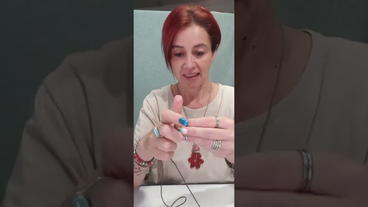 come realizzare la collana FIORE SEMPLICE