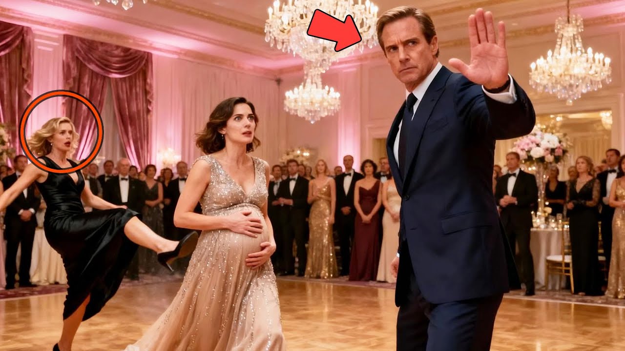 She Kicked the CEO’s Pregnant Wife at the Gala — Until a Billionaire Stepped Forward and Ended It