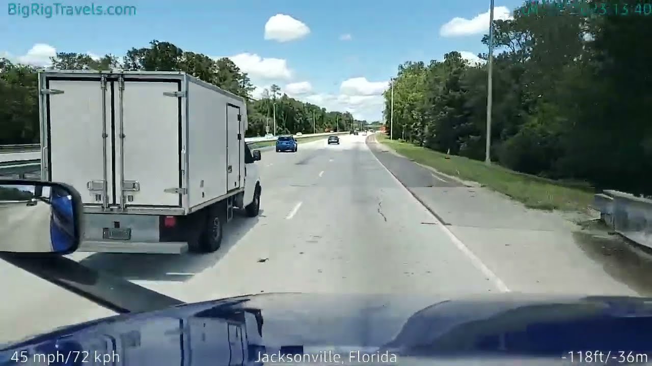 BigRigTravels LIVE | A frustrating drive around the Jacksonville metro (4/30/23 1:39 PM)