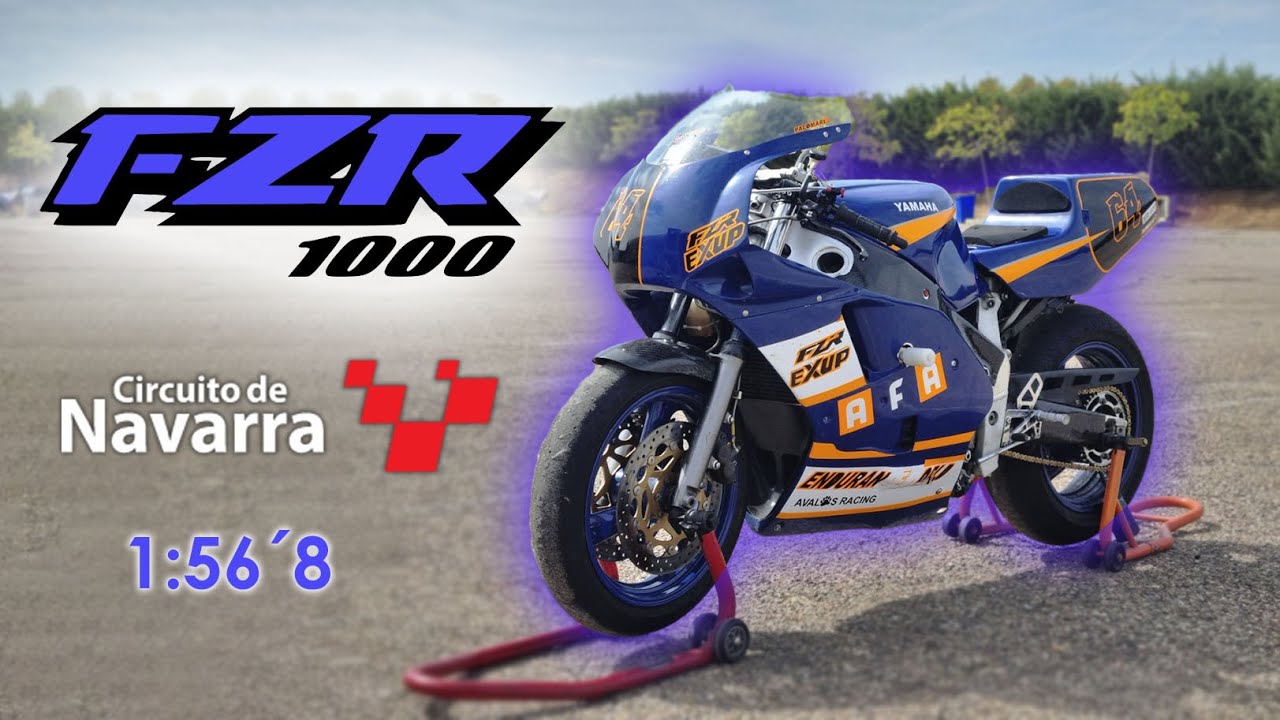 Test 1 2023 - SBK LEGEND MAXICLASSIC - Yamaha FZR 1000 EXUP 1989 - Circuito de Navarra 1:56´8