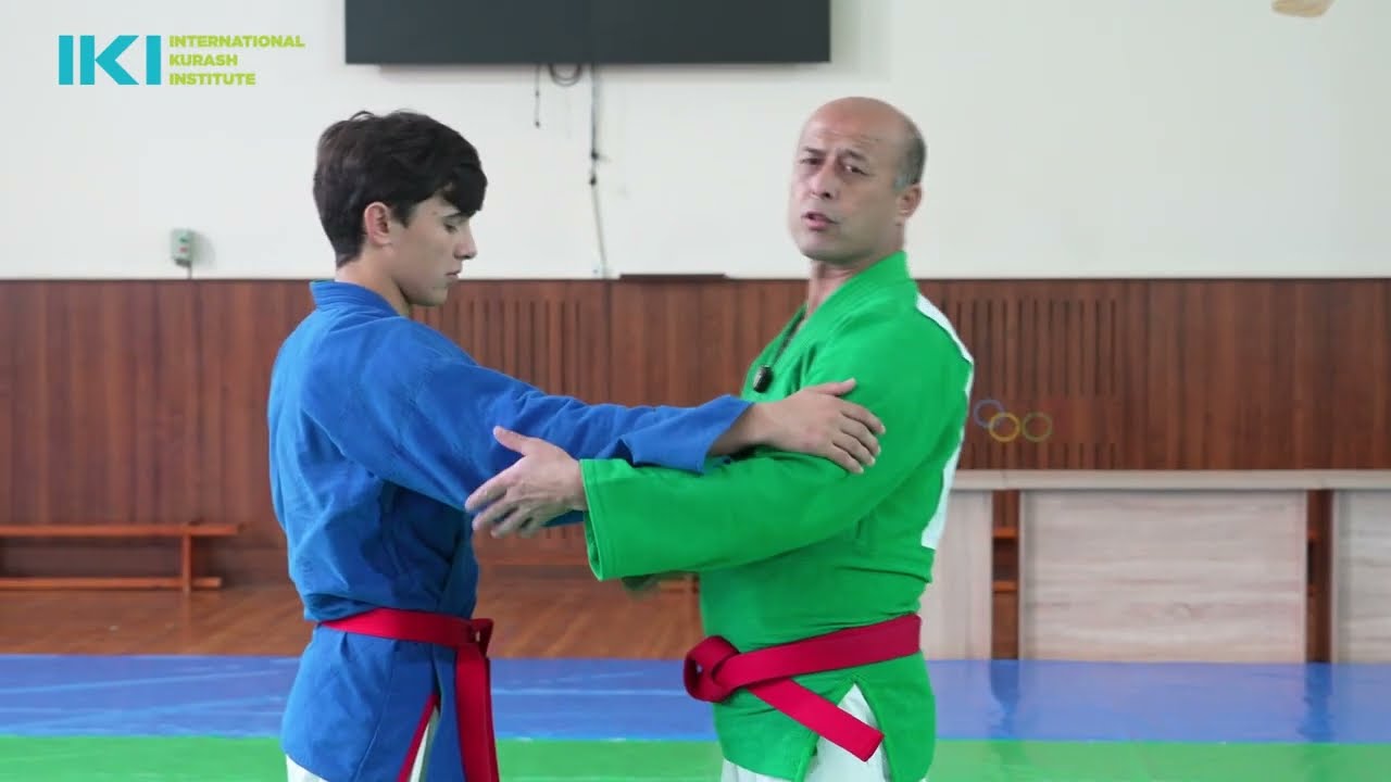 Kurash Usul: Group 5 - Yuklama, Technique 25 - Bel oshirish