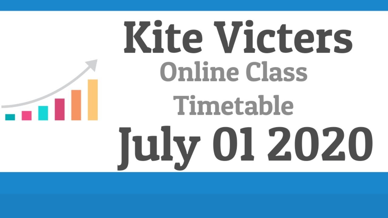 #kitevicters KITE VICTERS CHANNEL Online class time table/July 01 time table. #time table