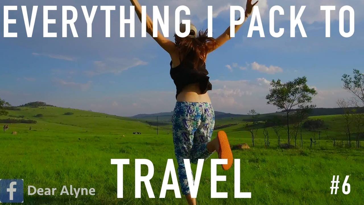 Everything I Pack To Travel